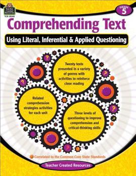 Paperback Comprehending Text Using Literal/Inferential/Applied Quest-5 Book