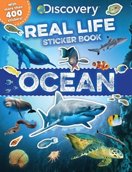 Paperback Discovery Real Life Sticker Book: Ocean Book