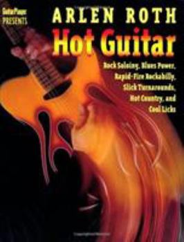 Paperback Hot Guitar: Arlen Roth Book