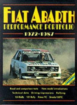Paperback Fiat Abarth Performance Portfolio 1972-1987 Book