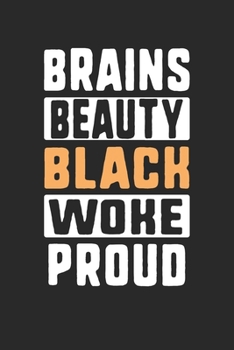 Paperback brains beauty black woke proud Book