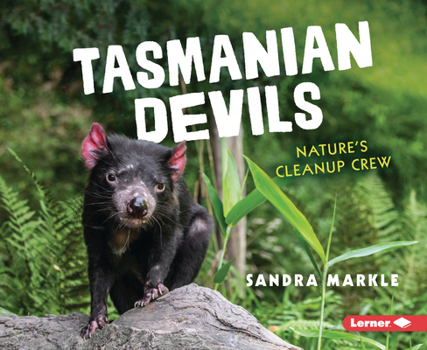 Library Binding Tasmanian Devils: Nature's Cleanup Crew Book