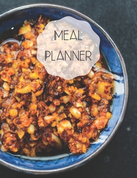 Meal Planner: Track and plan your food weekly, contains shopping list