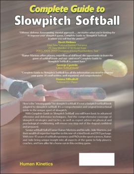 Paperback Complete Guide to Slowpitch Softball [With DVD] Book