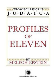 Paperback Profiles of Eleven Book