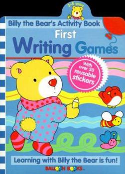 Paperback Billy the Bears Activity Book First Writing Games Book