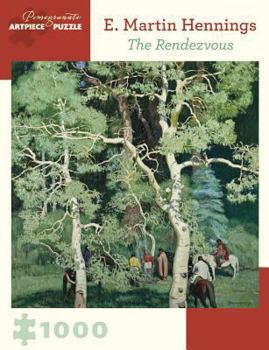 Misc. Supplies E. Martin Hennings: The Rendezvous 1,000-Piece Jigsaw Puzzle Book
