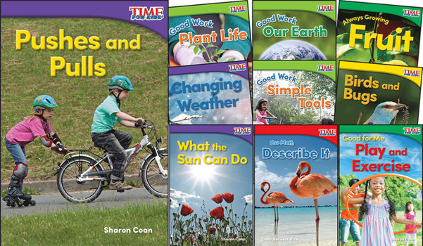 Hardcover Time for Kids(r) Stem Grade K, 10-Book Set Book
