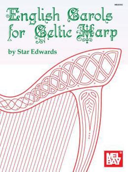 Paperback English Carols for Celtic Harp Book