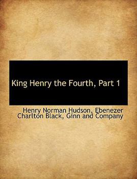 Paperback King Henry the Fourth, Part 1 Book