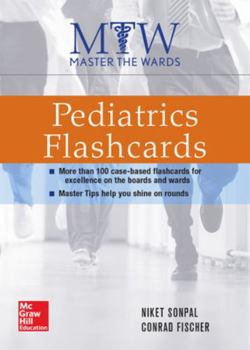Paperback Master the Wards: Pediatrics Flashcards Book