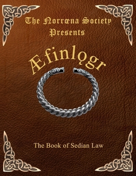 Paperback Æfinlǫgr: The Book of Sedian Law Book