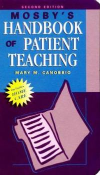 Hardcover Mosby's Handbook of Patient Teaching Book