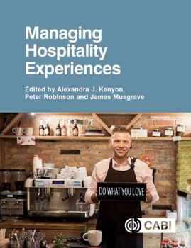 Paperback Managing Hospitality Experiences Book