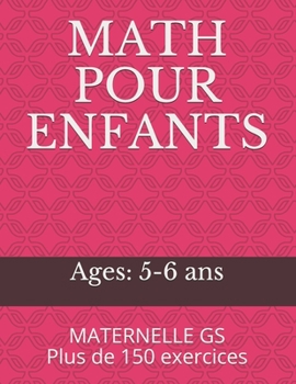 Paperback Math Pour Enfant: 5-6 ans [French] Book