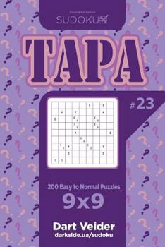 Paperback Sudoku Tapa - 200 Easy to Normal Puzzles 9x9 (Volume 23) Book
