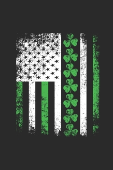 Paperback Ireland Clover Flag: Blank Lined Notebook (6" x 9" - 120 pages) Ireland Themed Notebook for Gift / Daily Activity Journals / Diary Book