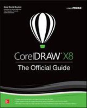 Paperback CorelDRAW X8: The Official Guide Book