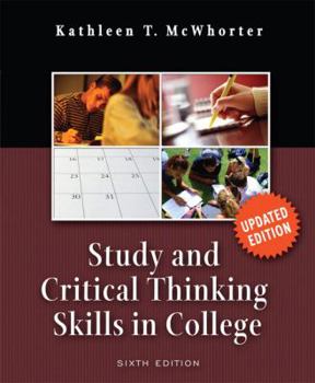 Paperback Study and Critical Thinking Skills in College, Update Edition (6th Edition) Book