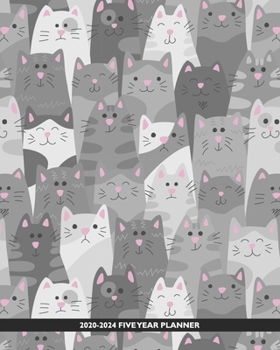 2020-2024 Five Year Planner: Super Cute Cats | Furbaby Love | 60 Month Calendar and Log Book | Business Team Time Management Plan | Agile Sprint | ... 5 Year - 2020 2021 2022 2023 2024 Calendar)