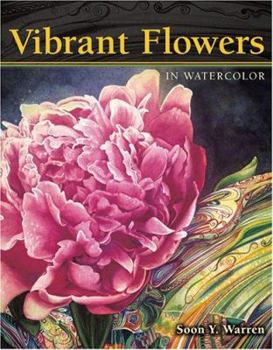 Hardcover Vibrant Flowers in Watercolor Book