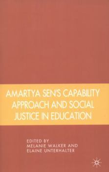 Paperback Amartya Sen's Capability Approach and Social Justice in Education Book