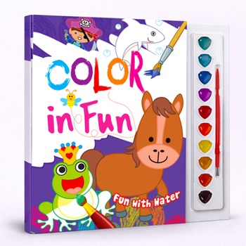 Paperback Color in Fun (Purple) (Coloring Book) Book