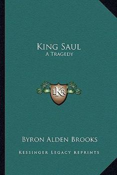 Paperback King Saul: A Tragedy Book