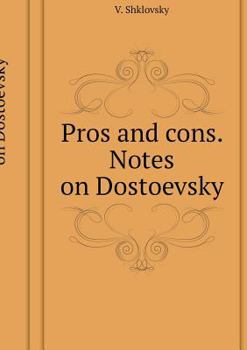 Paperback Pros and cons. Notes on Dostoevsky [Russian] Book