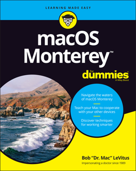 Paperback macOS Monterey for Dummies Book