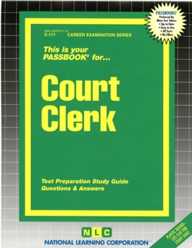Spiral-bound Court Clerk: Volume 171 Book