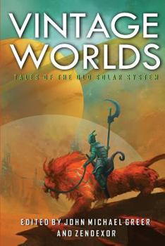 Paperback Vintage Worlds: Tales of the Old Solar System Book