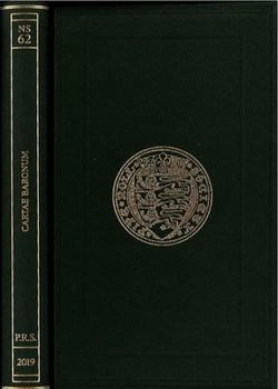 Hardcover Cartae Baronum Book