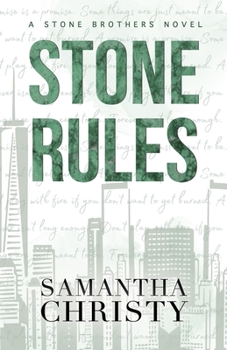 Paperback Stone Rules: A Stone Brothers novel Book