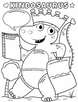 Poster Personal Poster Set: Kindosaurus: 30 Fun, Fill-In Posters That Promote Classroom Kindness Book