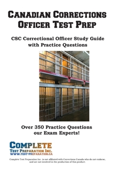 Paperback Canadian Corrections Officer Test Prep Book