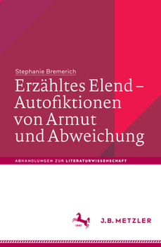 Paperback Erzähltes Elend - Autofiktionen Von Armut Und Abweichung [German] Book