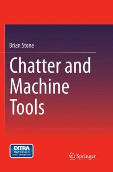 Paperback Chatter and Machine Tools Book