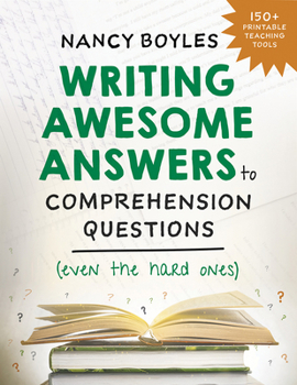 Paperback Writing Awesome Answers to Comprehension Questions (Even the Hard Ones) Book