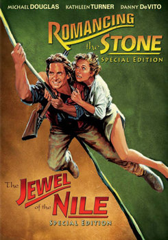 DVD Romancing The Stone / Jewel Of The Nile Book