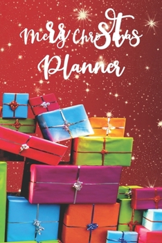 Merry Christmas Planner: Holiday Time Shopping List and Agenda Organizer - Daily Activity Template Guide Notebook - My Calendar Blank Fill In Writing Journal (Family Planning Notepad)