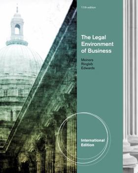 Paperback Legal Environment Of Business 11Th Edition. Book
