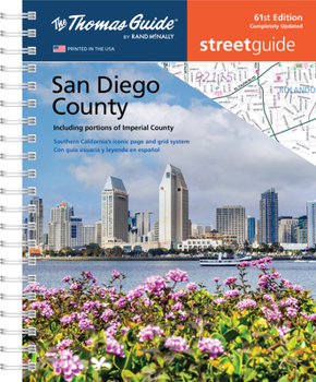 Spiral-bound Thomas Guide: San Diego County Street Guide 61st Edition Book