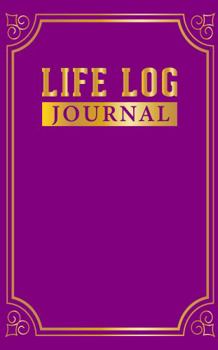 Paperback Pantheria Life Log Journal (Purple) Book
