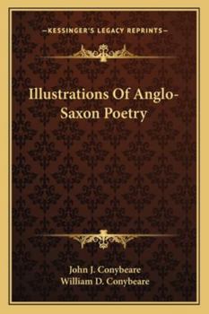 Paperback Illustrations Of Anglo-Saxon Poetry Book