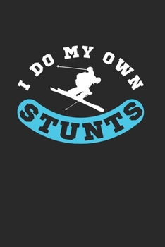 Skier Notebook: Diary Journal 6x9 inches with 120 Dot Grid Pages