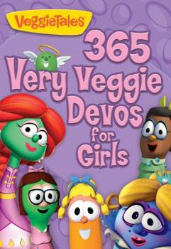 Paperback 365 Very Veggie Devos for Girls Book