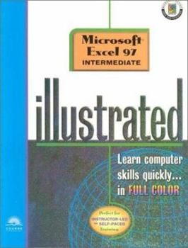 Spiral-bound Course Guide: Microsoft Excel 97 Illustrated Intermediate Book