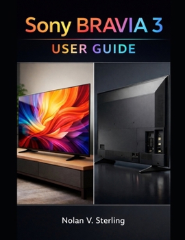 Paperback Sony Bravia 3 User Guide Book