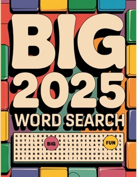 Paperback Big 2025 Word Search for Adults: Large Print Word Searches for Adults [Large Print] Book